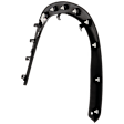 Front, Driver and Passenger Side Fender Flares, Textured Black
