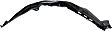 Front, Driver and Passenger Side, Fender Liner