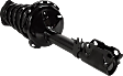 Rear, Driver and Passenger Side Fully Loaded Strut, FWD