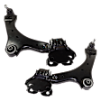 Front, Driver and Passenger Side, Lower Control Arms, With Ball Joints