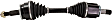 2012 Land Rover LR4 HSE - Front, Driver and Passenger Side Axle Assembly, New, 5.0L 8Cyl