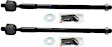 Front, Driver and Passenger Side, Inner Tie Rod Ends