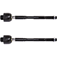 Front, Driver and Passenger Side, Inner Tie Rod Ends