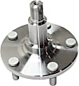 2-Wheel Set Front, Driver and Passenger Side Wheel Hubs, Without Bearing, Lug nuts are not included