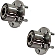 2013 Land Rover LR2 - Front, Driver and Passenger Side Wheel Hub, 5 Lugs, With Bearing