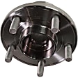 2013 Land Rover LR2 - Front, Driver and Passenger Side Wheel Hub, 5 Lugs, With Bearing
