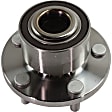 2013 Land Rover LR2 - Front, Driver and Passenger Side Wheel Hub, 5 Lugs, With Bearing