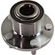 2013 Land Rover LR2 - Front, Driver and Passenger Side Wheel Hub, 5 Lugs, With Bearing