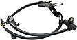 Front, Driver and Passenger Side ABS Speed Sensor Set of 2