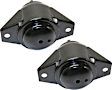 Driver and Passenger Side Motor Mount, Set of 2