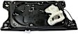 Front, Driver and Passenger Side Window Regulators, Power, with Motor