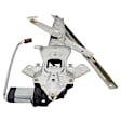 Front, Driver and Passenger Side Window Regulators, Power