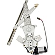 Front, Driver and Passenger Side Window Regulators, Power