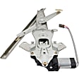 Front, Driver and Passenger Side Window Regulators, Power