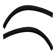 Rear, Driver and Passenger Side Fender Trim, Textured Black, CAPA Certified