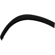 Rear, Driver and Passenger Side Fender Trim, Textured Black, CAPA Certified