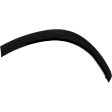 Rear, Driver and Passenger Side Fender Trim, Textured Black, CAPA Certified