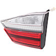 Passenger Side, Inner and Outer Halogen Tail Light, With bulb(s), OE Replacement