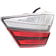 Passenger Side, Inner and Outer Halogen Tail Light, With bulb(s), OE Replacement