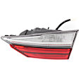 Passenger Side, Inner and Outer Halogen Tail Light, With bulb(s), OE Replacement