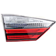 Driver Side, Inner And Outer Halogen Tail Light, With bulb(s), OE Replacement