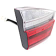 Driver Side, Inner And Outer Halogen Tail Light, With bulb(s), OE Replacement