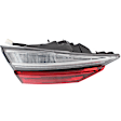 Driver Side, Inner And Outer Halogen Tail Light, With bulb(s), OE Replacement