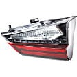 Passenger Side, Inner and Outer Tail Lights, with Bulbs, Halogen/LED Combo, For Models with Standard Type Tail Light