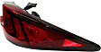 Driver and Passenger Side, Outer Tail Lights, with Bulbs, LED, Mounts On Body, For Models With Standard Type Tail Light