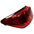 Driver and Passenger Side, Outer LED Tail Light, With bulb(s), OE Replacement