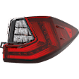 Driver and Passenger Side, Outer Tail Lights, with Bulbs, LED, Premium type