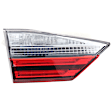 Driver Side, Inner And Outer Halogen Tail Light, Inner - With bulb(s); Outer - Without bulb(s), OE Replacement