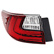 Driver Side, Inner And Outer Halogen Tail Light, Inner - With bulb(s); Outer - Without bulb(s), OE Replacement