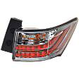 Driver and Passenger Side, Outer LED Tail Light, With bulb(s), OE Replacement
