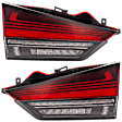 2021 Lexus RX350 - Driver and Passenger Side, Inner Halogen/LED Tail Light, With bulb(s), Mounts on Liftgate, For Models With Premium Package, OE Replacement, CAPA Certified