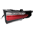 Driver and Passenger Side, Inner Tail Lights, with Bulb, Halogen, Mounts On Liftgate