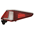 Driver and Passenger Side, Outer Tail Lights, with Bulbs, LED, North America Built Vehicle, without F Sport Package, CAPA Certified