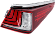 Driver and Passenger Side, Outer Tail Lights, with Bulbs, LED, Japan Built Vehicle, CAPA Certified