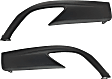 Rear, Driver and Passenger Side, Lower Valance, Side Cover, Textured, CAPA Certified