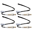 After Catalytic Converter Oxygen Sensor, Set of 4, 4-wire, 3.0L, 6Cyl