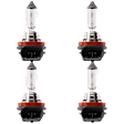 2007-2013 BMW 328i - Driver and Passenger Side Halogen H11 Headlight Bulb Low and High Beam, Set of 4