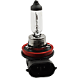 Driver and Passenger Side Halogen H11 Headlight Bulb Low and High Beam, Set of 2