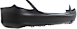 Sedan Front and Rear Primed Bumper Cover 2.0L, 4Cyl, Without parking aid sensor holes, Without tow hook hole, CAPA Certified