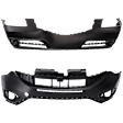Front and Rear Primed Bumper Cover