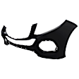Sport Utility Front and Rear Primed Bumper Cover