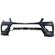 Front and Rear Primed Bumper Cover