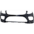 Sport Utility Front and Rear Primed Bumper Cover