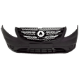 Front and Rear Textured Bumper Cover 2.0L, 4Cyl