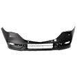 Front and Rear Primed Bumper Cover, CAPA Certified