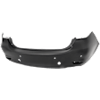 Front and Rear Primed Bumper Cover 2.5L, 4Cyl